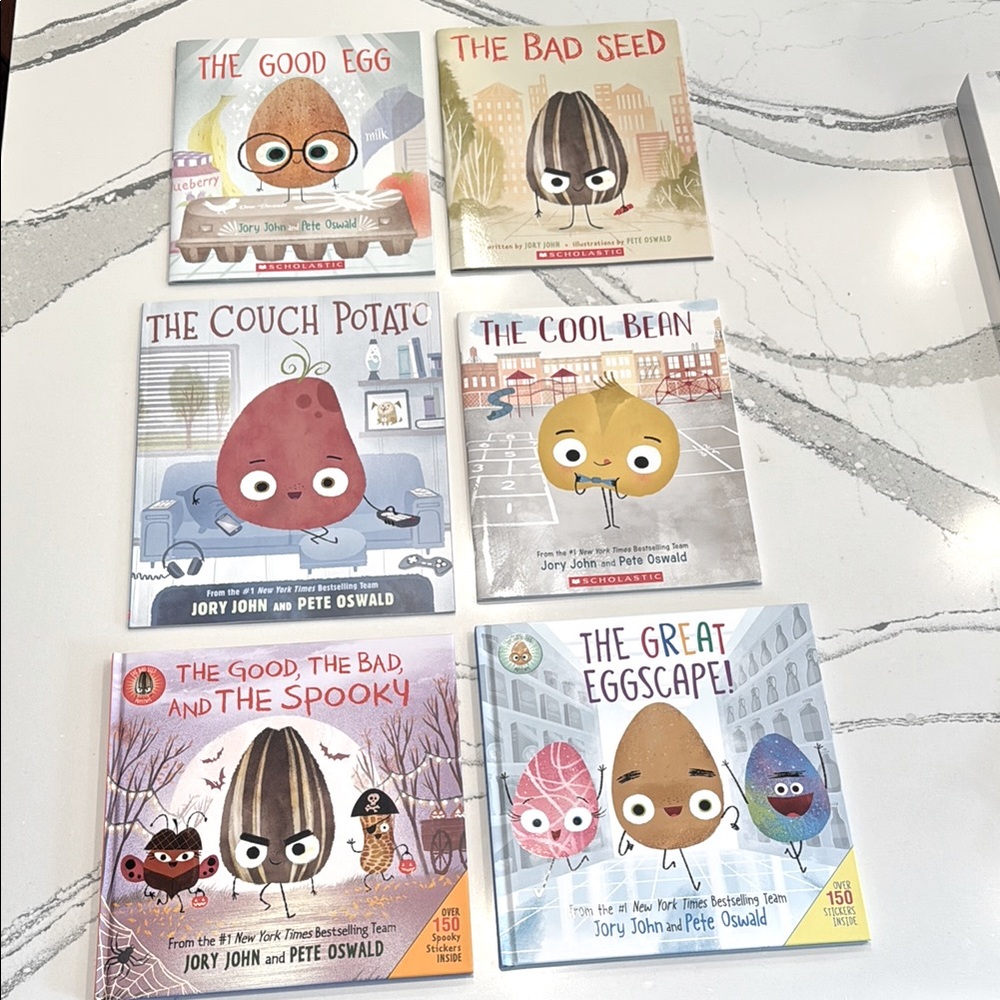 Jory John & Pete Oswald Books Collection Ages 4-8